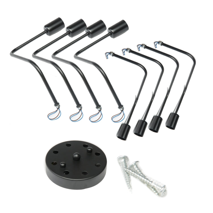 Modern Minimalist Shaped Spider Ceiling Lamp Chandelier, AC 220V, Light Source:without Bulb(6 Heads) by bashfashion