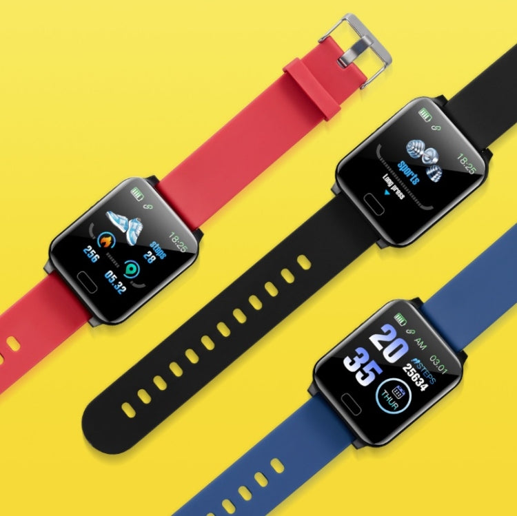 Y12 1.1 inch Screen Smart Bracelet, IP67 Waterproof, Support NFC/ Bluetooth Call/ Sleep Monitoring/ Heart Rate Monitoring/ Blood Pressure Monitoring(Red) by bashfashion