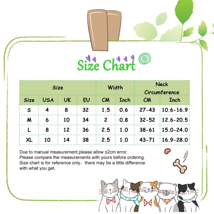 Pet Ethnic Style Polyester Cotton Print Pattern Collar, Size: S: 1.5x27-43cm(Summer Beach) by bashfashion