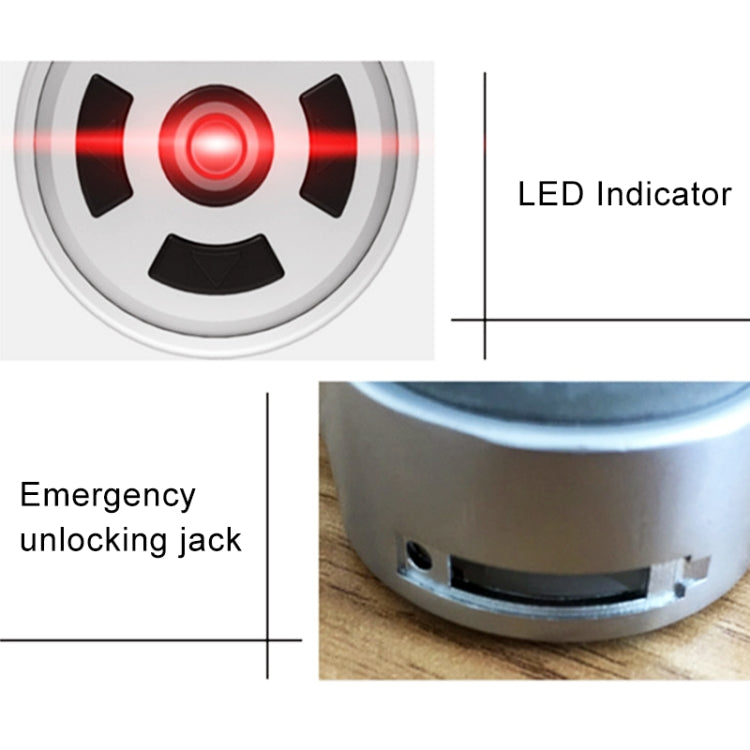 Intelligent Bluetooth Key Password Padlock Remote Unlocking for iOS / Android by bashfashion