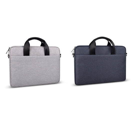 ST09 Portable Single-shoulder Laptop Bag, Size: 13.3 inches(Grey) by bashfashion