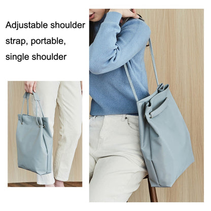 For Apple Macbook Shoulder / Handheld / Messenger Computer Bag, Size: Medium(Lake Blue) by bashfashion