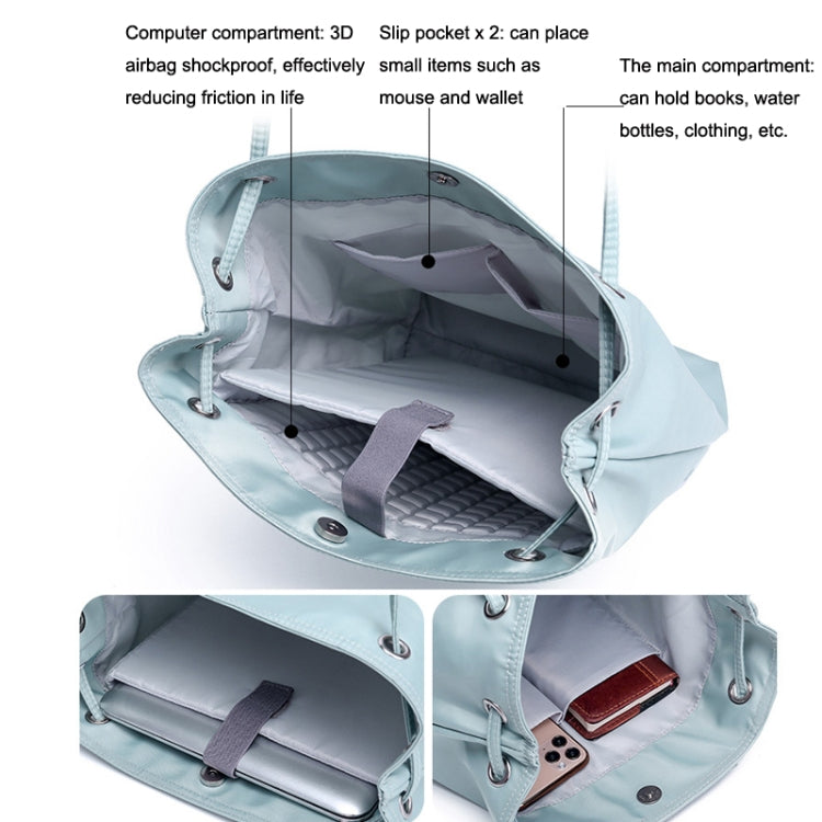 For Apple Macbook Shoulder / Handheld / Messenger Computer Bag, Size: Large(Black+Black Mouse Pad) by bashfashion