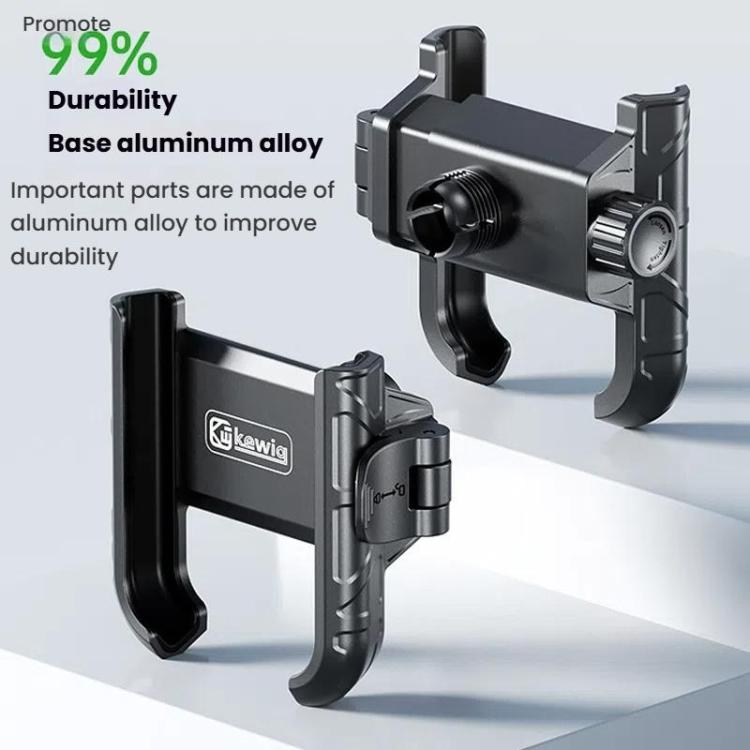 Kewig Motorcycle Bicycle Non-Blocking Mobile Phone Camera Navigation Bracket(M29-C3) by kewig