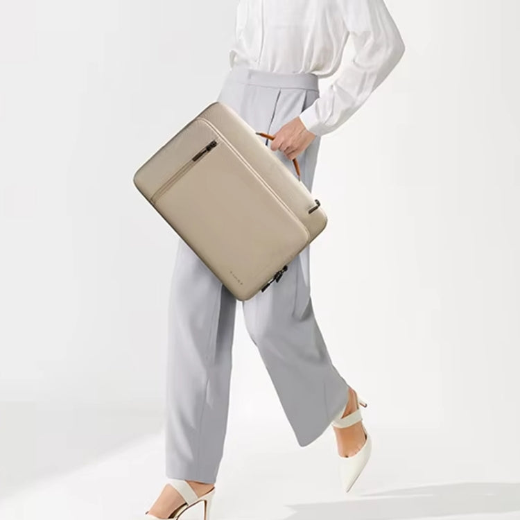 BANGE BG-6802 Laptop Bag Notebook Protective Case, Color: Khaki Large by BANGE