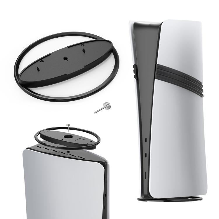 For PS5 / PS5 Slim / PS5 Pro Game Console Desktop Vertical Stand Non-Slip Base(Blue) by bashfashion